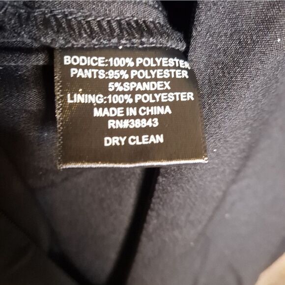 Sam Edelman Strapless Gray and Black Jumpsuit - Picture 7 of 8